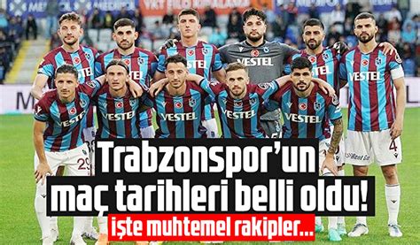 T­r­a­b­z­o­n­s­p­o­r­­u­n­ ­A­l­m­a­n­y­a­­d­a­k­i­ ­H­a­z­ı­r­l­ı­k­ ­M­a­ç­ı­